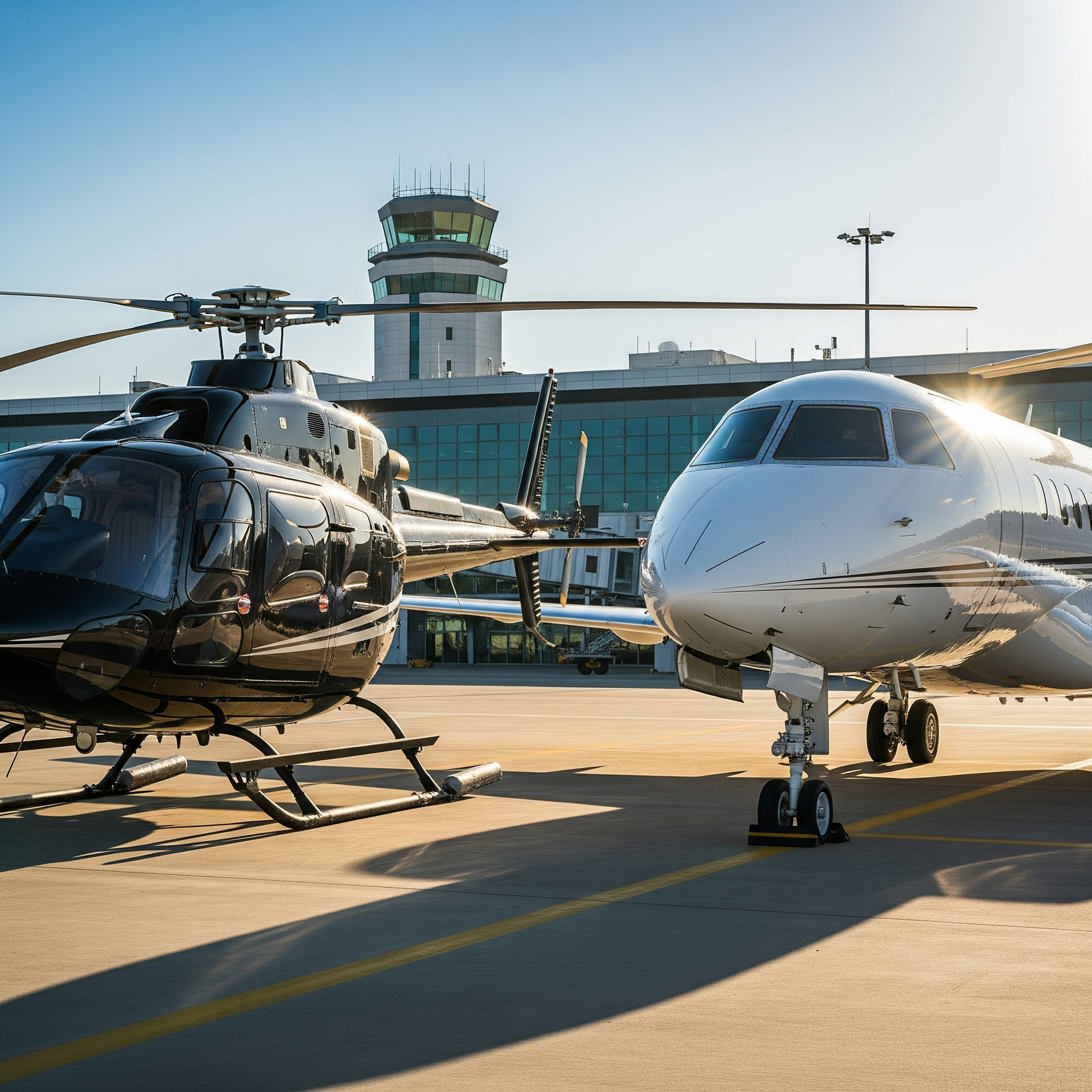 Conexão com
aviação executiva